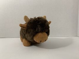 Russ Berrie &amp; CO. plush brown Cody buffalo - $19.54