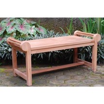 Lutyens Coffee Table/Backless Bench, Grade A Premium Indonesian Teak, LI... - £645.01 GBP