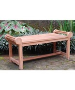Lutyens Coffee Table/Backless Bench, Grade A Premium Indonesian Teak, LIST $1050 - $825.00