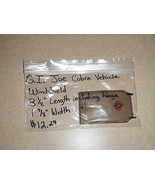 Vintage G.I.Joe - Joe Cobra Vehicle Windshield Only Parts 1980&#39;s - $223.67 MXN