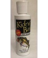Kick’n Bass Famous Garlic Fish Attractant 4 Oz Pure Fish Oil-SHIP24HR - €14,61 EUR