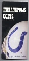1987 Indianapolis Colts Media Guide - £26.30 GBP