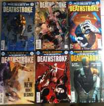 DEATHSTROKE lot of (6) issues, as shown  (2017) DC Comics FINE+ - £15.65 GBP