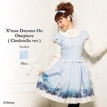 Disney Cinderella Onepiece Winter Dress by Secret Honey Japan - £318.94 GBP
