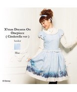 Disney Cinderella Onepiece Winter Dress by Secret Honey Japan - $7,539.56 MXN