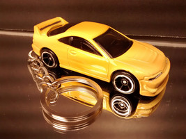 Yelow 2001 Acura Integra GSR Diecast Key Chain Ring - $14.24