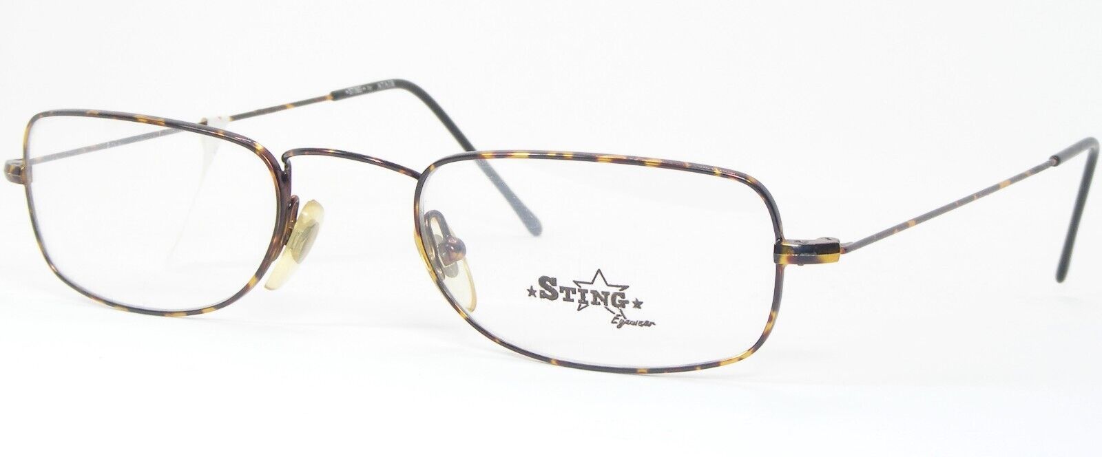 Vintage RARE STING by ATAIR 1453 c463 DEMI EYEGLASSES GLASSES FRAME 51-2... - $65.94