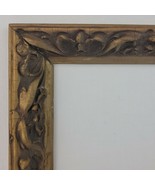 Antique Frame Wood Gold Carved Edge Baroque Victorian 24&quot; x 12&quot; Painting... - $210.97 CAD