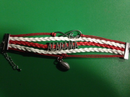 Alabama Infinity Love Charm Bracelet - £3.91 GBP