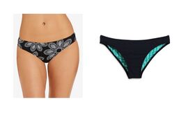 Vera Bradley Sparkle Like Champagne Abby Bikini Bottom or Ella black bikini - $28.60+