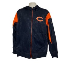 Men’s Hoodie Medium Chicago Bears Reebok On-Field Full Zip Jacket NFL Fo... - £29.28 GBP