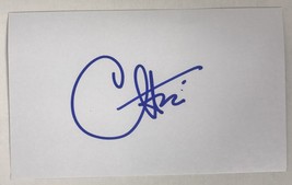 Cher Signed Autographed 3x5 Index Card - Life COA - $49.99
