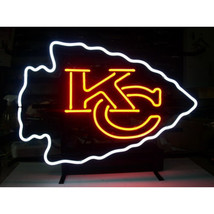 Kansas City KC Chiefs NFL Football Beer Neon Light Sign 16&quot;x13&quot; [High Qu... - £110.15 GBP