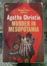 Agatha Christie-Hercule Poirot Murder In MESOPOTAMIA-1965 Vintage Paperback-Dell - £23.72 GBP