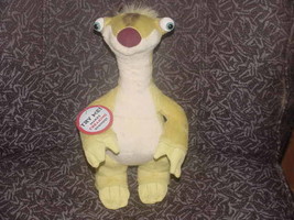 12&quot; Poseable Sid Plush Toy With Creaking Sounds &amp; Tags Ice Age 2012 Adorable - £47.47 GBP