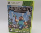 Minecraft Xbox 360 Edition Game &amp; case No Manual - £14.68 GBP