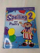 A Beka Spelling and Poetry 2 Teachers Edition 3rd Ed - $14.95