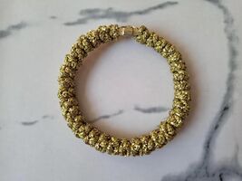 Gold Color Orthodox Serbian Prayer Rope Bracelet - 33 Knots - €17,90 EUR