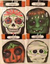Halloween Stocking Mask - Mummy, Frankenstein, Skull , Jack O Lantern - Spooky! - £3.11 GBP