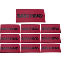 Official Big Jeff Audio BASSHEAD Heat Shrink 0 Gauge 10 Pack Red - $15.99