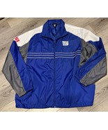 New York Giants Reebok NFL Apparel Sports Illustrated Windbreaker Size XL - £21.84 GBP