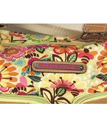 Lily Bloom Bright Floral Shoulder Bag Handbag Double Strap Pockets Yello... - $29.69