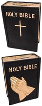 Holy Bible Bank Hand Painted Heavy Plastic, by Sterling Gifts - $7.87
