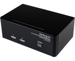 StarTech.com 2 Port KVM Switch - DVI and VGA w/ Audio and USB 2.0 Hub  ... - £211.38 GBP