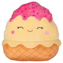 Squishmallows 12” Shannon the Pink Ice Cream Cone Barista KellyToy Plush NWT - £11.85 GBP