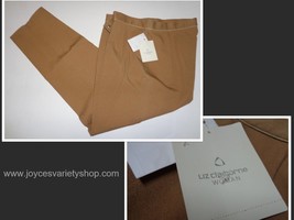 Liz Claiborne Sport Women&#39;s Slacks Pants NWT Sz 14W Beige - $26.99