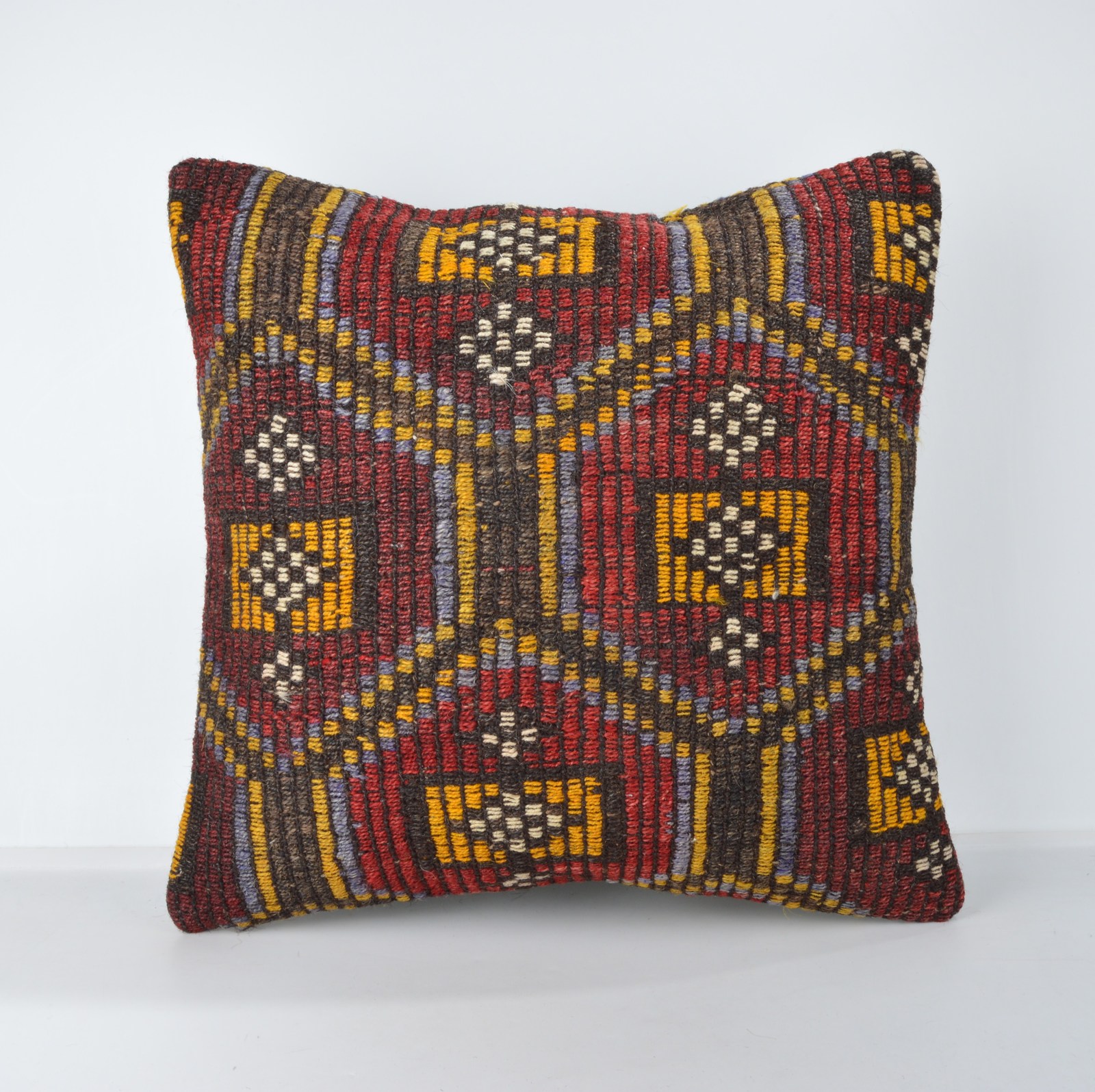  handmade cushion antique pillow  decorative throw pillow antique cushion 45X45 - £43.26 GBP