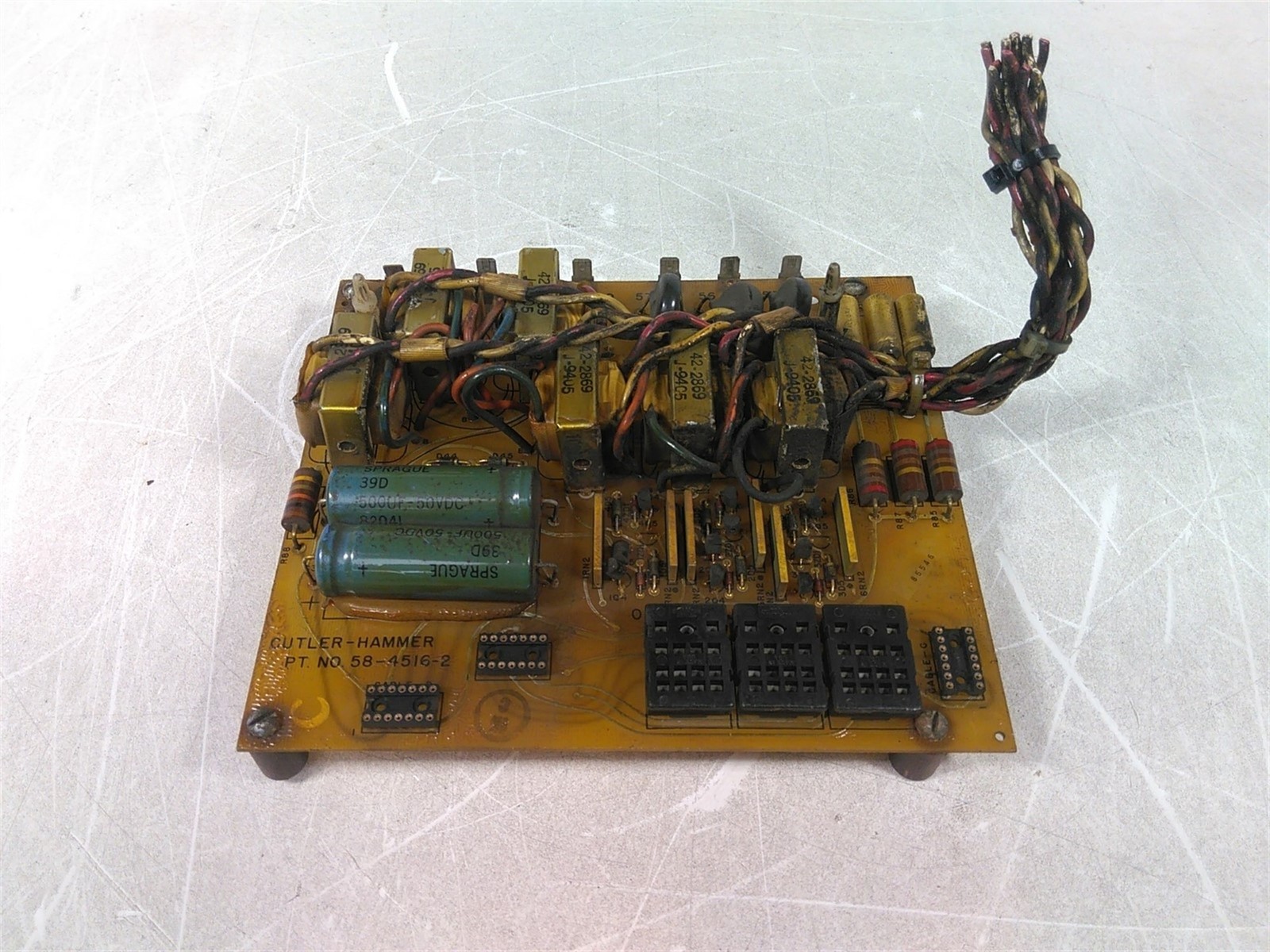 Cutler-Hammer 58-4516-2 Firing Board PCB Defective For Parts or Repair - $57.53