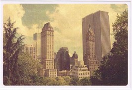 Postcard View Of New York From Central Park NYC - $1.97