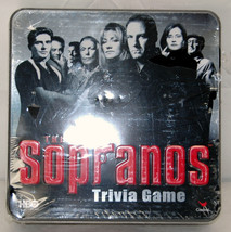 The Sopranos Trivia Game - Metal Box New Sealed Tony Mob Mafia Family Fun HBO - £47.40 GBP