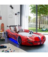 MVN1 FULLTIME Race Car Bed with LED Lights &amp; Sound FX - £1,331.41 GBP