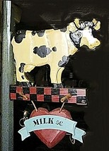 Cow Wooden Moovelous Wall Hanging - $12.04