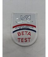 Ice Skating Institute Of America Beta Test 2&quot; Embroidered Iron On Patch - $7.48