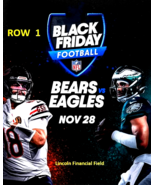 3  Philadelphia Eagles vs Chicago Bears Section 211      Row 1       Nov 28 - $22,382.04 MXN