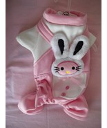  Dog Bunny Pajamas - Pink - Size: Small - Brand New - £10.35 GBP