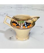 Myott Countryside Creamer 4&quot; Art Deco 5.5&quot; Wide Hanley England Vintage - $19.79
