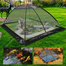 VEVOR Pond Cover Dome, 7x9 FT Garden Pond Net, 1/2 inch Mesh Dome Pond N... - $93.07