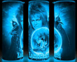 Glow in the Dark Labyrinth 80s Fantasy Movie Jareth and Sarah Cup Mug Tu... - $22.72