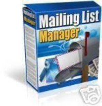 Mailing List Manager Email Script Software 4 php mysql - $1.99