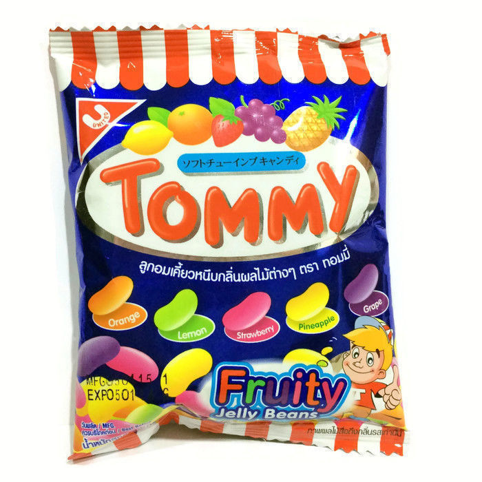 New Thai Fruit Flavored Tommy Jelly Belly Beans Candy Bean Desserts Snacks 30 g - $16.95