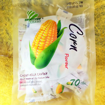 Thai Candy Store Haoliyuan Toffee Chewy Milk Corn Sweets Desserts Food Snack 67G - £14.85 GBP