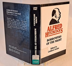  Alfred Hitchcock&#39;s Borrowers of the Night (1983 LARGE PRINT HC no DJ) - £24.53 GBP