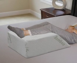 Intevision Ortho Bed Wedge Pillow with A, Removable Cover (8&quot; X 21&quot; X 24&quot;) - Pos - £39.41 GBP