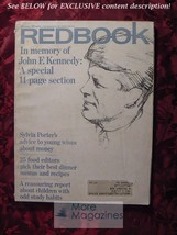 Redbook November 1964 John F Kennedy Richard Martin Stern Merrill Joan Gerber - £5.19 GBP