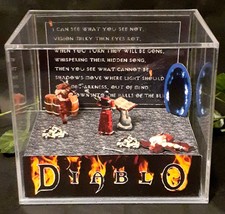Diablo - 3D Cube Handmade Diorama - Video Games - Shadowbox - $69.19