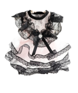 Anywags Pet Clothes Pink and Black Princess Dress with Tassel Skirt for ... - $578.58 MXN+